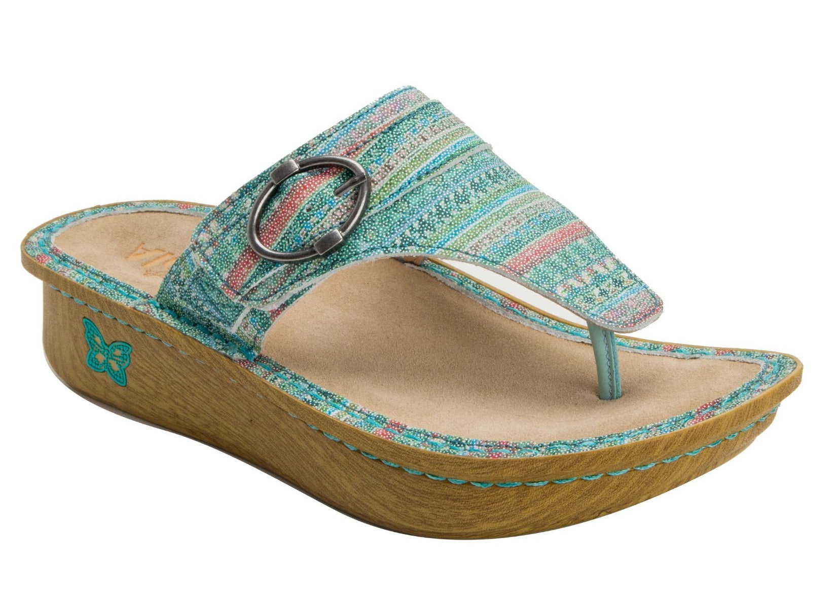 Alegria Seascape Codi Womens Adjustable Strap Womens Thong Sandals COD-168
