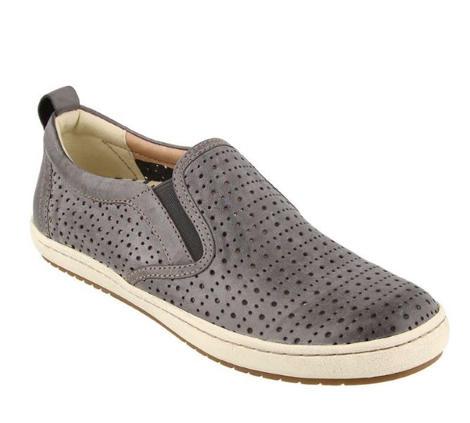 Taos Steel Court Womens Slip On Shoes COR-13635-STL