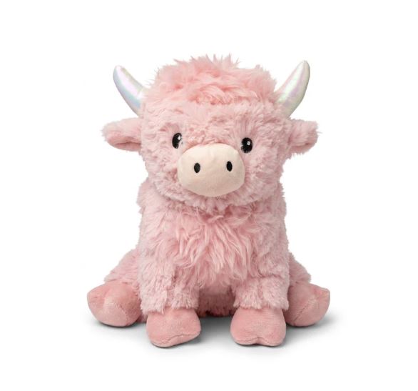 Warmies Pink Highland Cow Warmies CP-COW-4-P