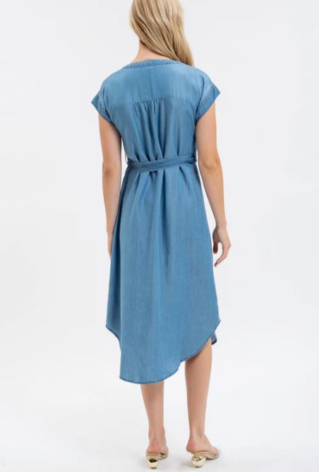 blu pepper dress Blu Pepper Fruit Blossom Tiered Midi Dress main image 0