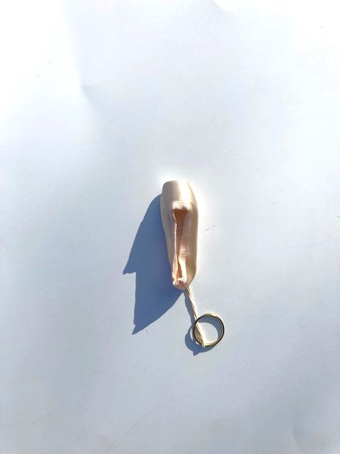 Pillows for Pointes Unisex Pointe Shoe Keychain MPS