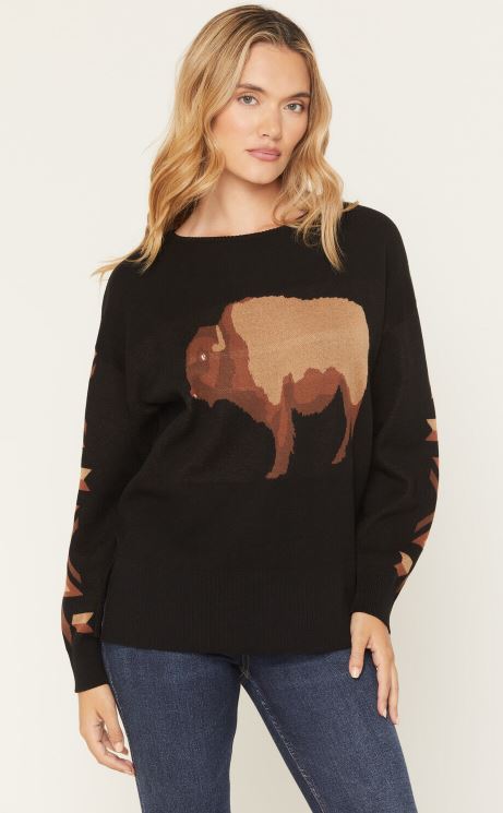 Cotton & Rye Buffalo Crew Women's Sweater CRK506X