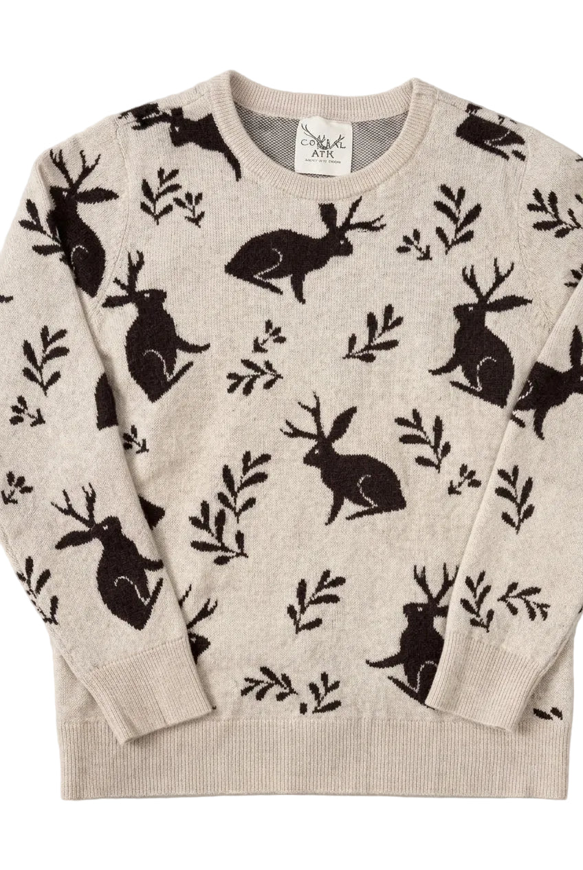 Cotton & Rye Natural Jackalope Women's Sweater CRK949NT
