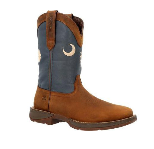 Durango Western Brown Rebel  South Carolina State Flag Men's Western Boots DDB0347