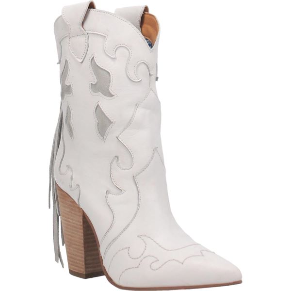 Dingo White Lady's Night Womens Boots DI911--WHITE