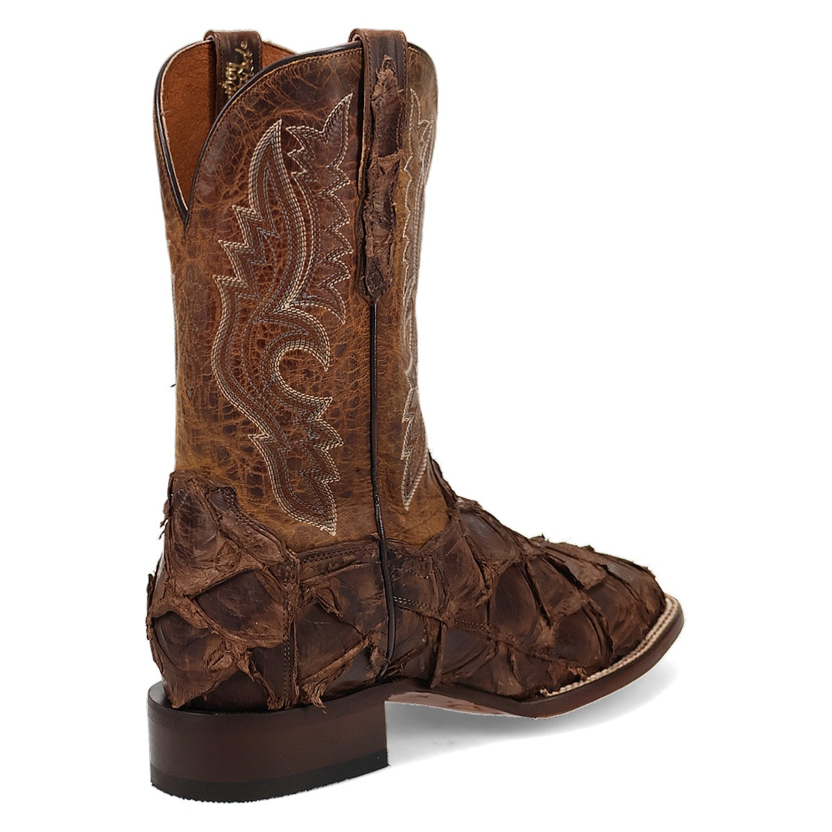 Dan Post Brown/Brown Raymond 11 inch Shaft Men's Pirarucu Broad Square