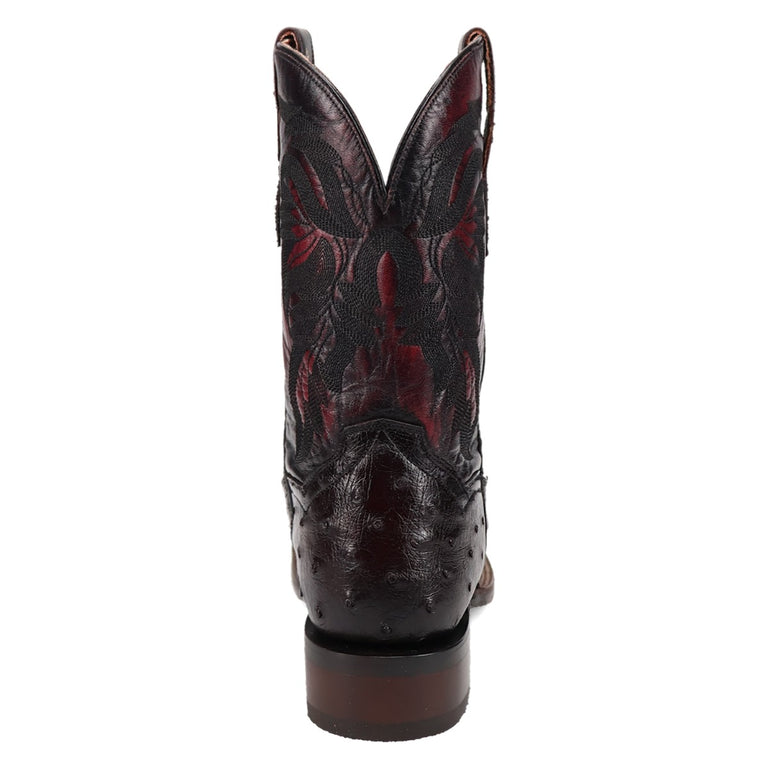 Dan Post Black Cherry/Black Cherry Alamosa 11 inch Shaft  display picture 2