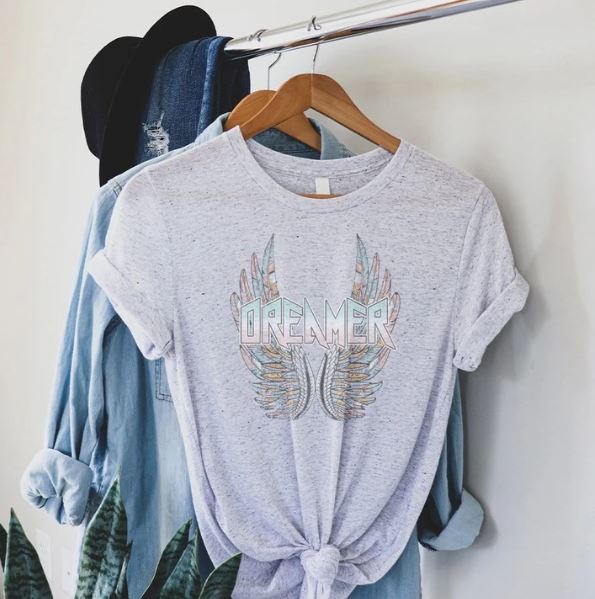 Rockledge Design Co. Dreamer Ladies Tee DREAMER-ASH