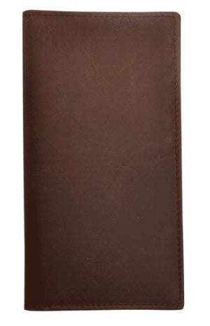 3D Western Men's Brown Apache Leather Shell Rodeo Bi-Fold Wallet DWCW152