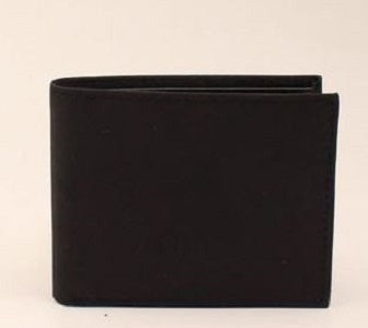 3D Belt Men's Black Distressed Floral Bi-fold Wallet DWCW165