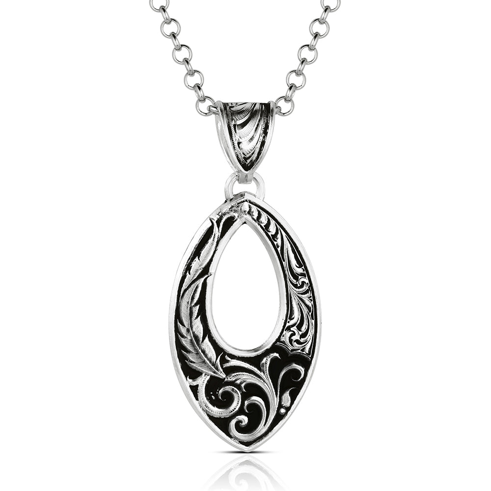 Montana Silversmiths Shadow &Shine American Made Necklace AMNC6419