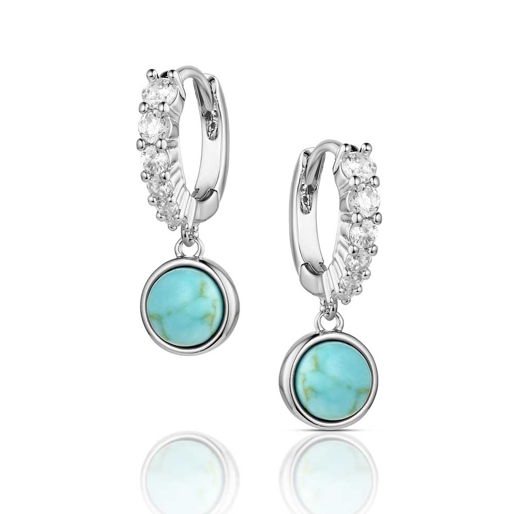 Montana Silversmiths Desert Moonlight Turquoise Earrings ER6482