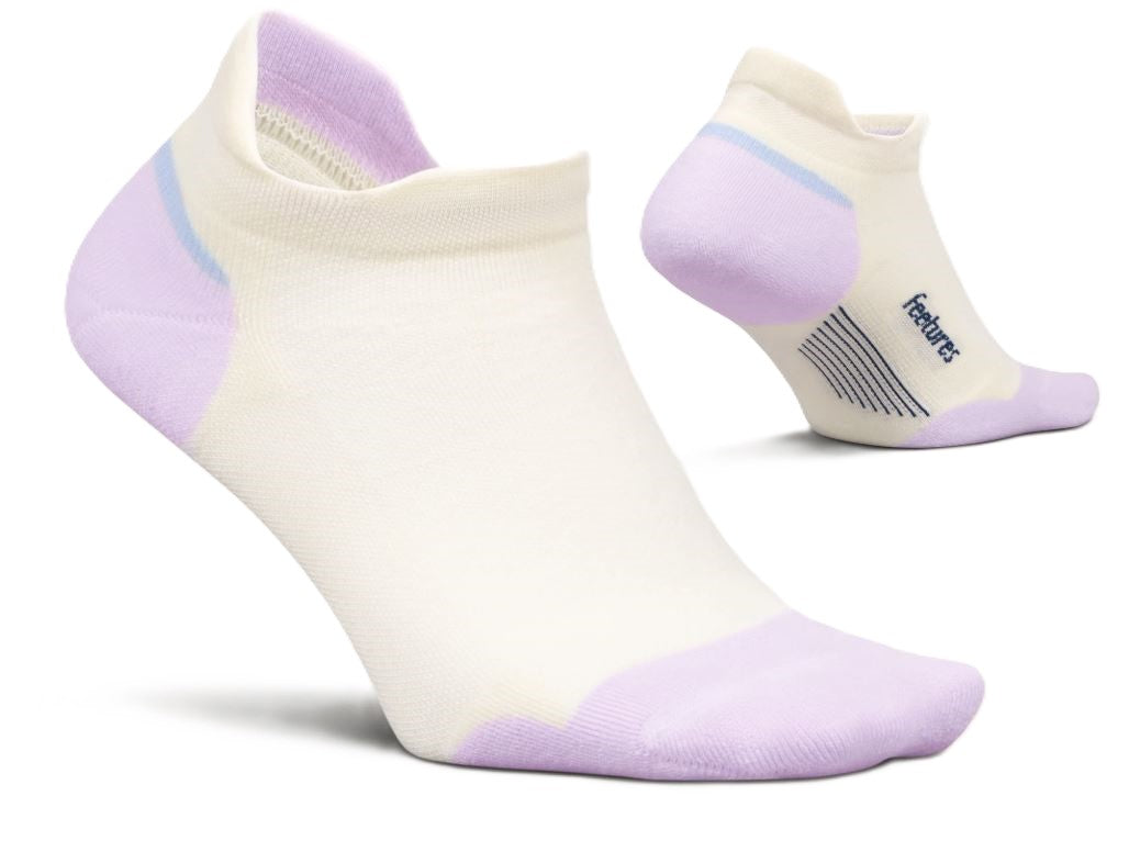 Feetures Lilac Elite Max Cushion No Sho Tab Socks EC501857
