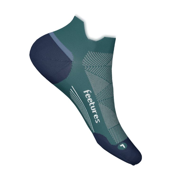 Feetures Woodland Forest Elite Max Cushion Tab Socks EC5028937