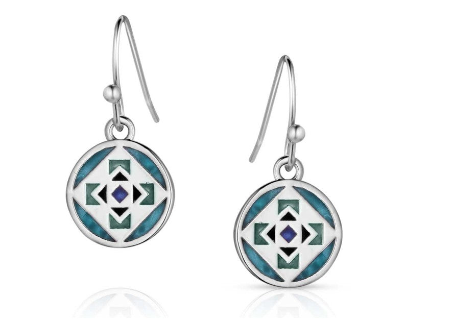 Montana Silversmiths Subtle Charm Turquoise Earrings ER5775
