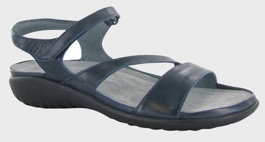 Naot Etera Soft Ink Leather Womens Adjustable Strap Sandals