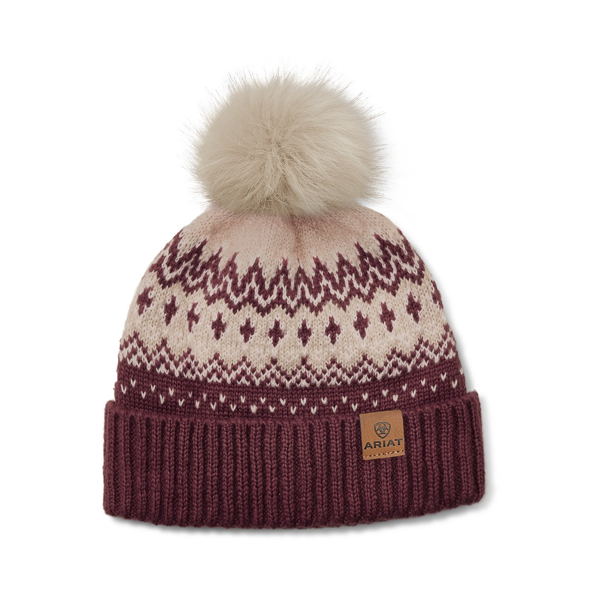 Ariat Burgundy Hansford Beanie 10053855