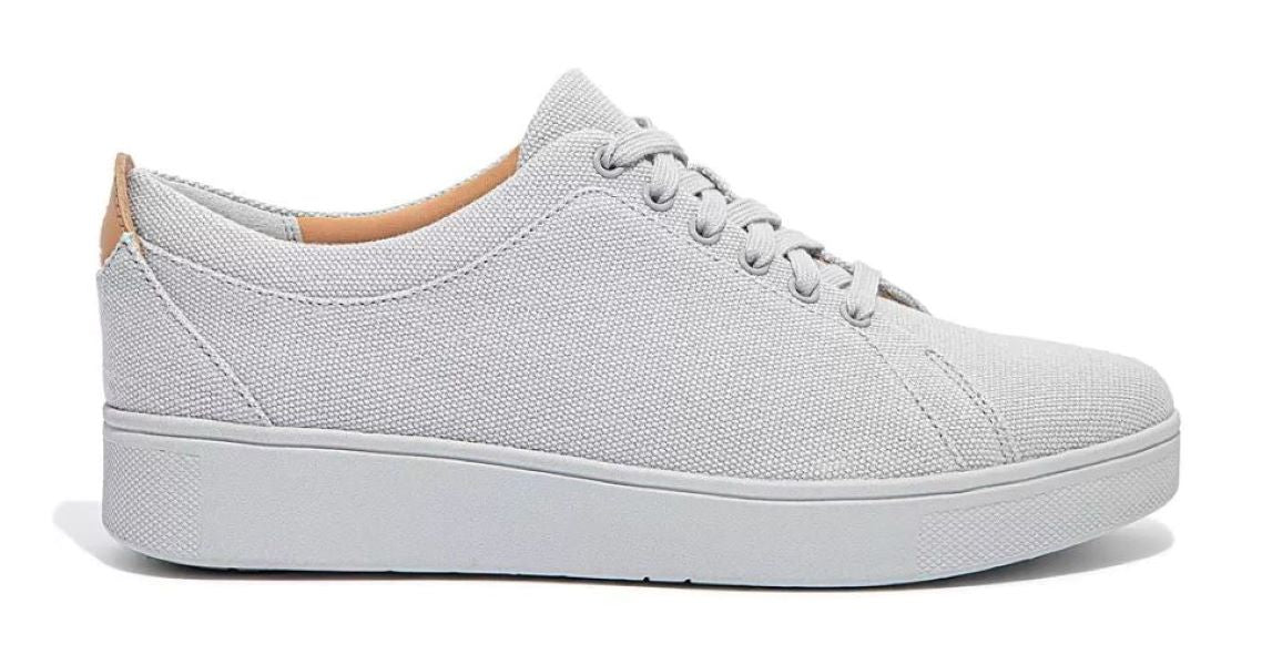 Fitflop Soft Grey Rally Womens Trainer Sneakers FB8-482