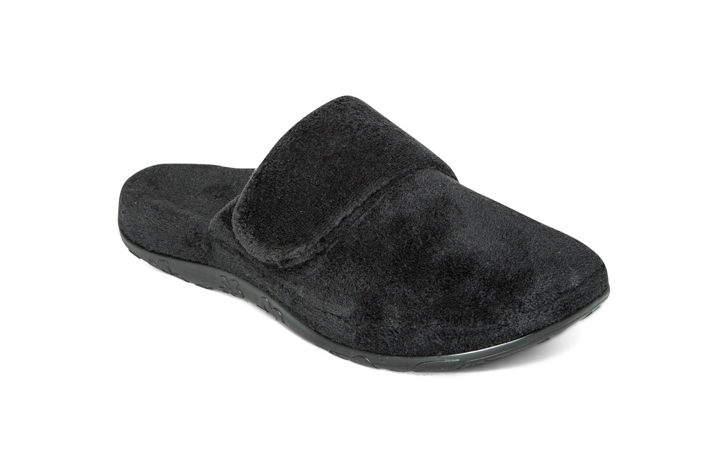 Aetrex Black Mandy Closed Toe Women's Slippers FE200