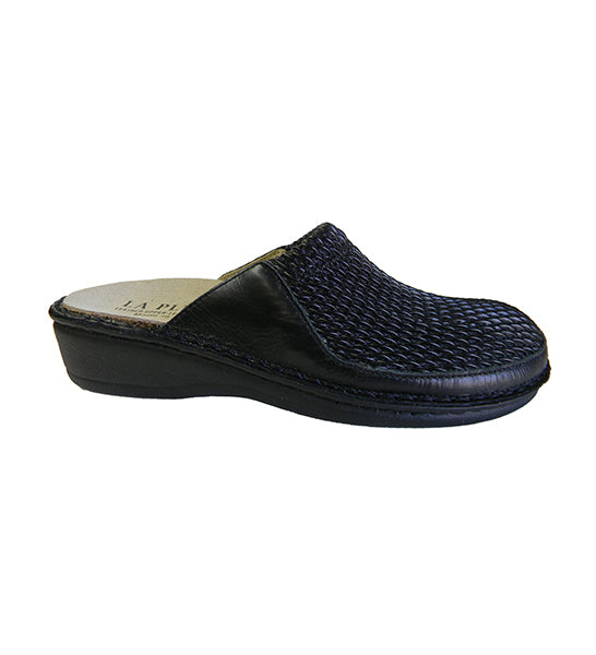 Flex Removable Footbed Comfort Slip-On Wedge La Plume Womens Shoes