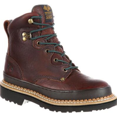 Georgia Boot Soggy Brown Giant Women's Steel Toe Work Boot G3374 **ONLINE ONLY