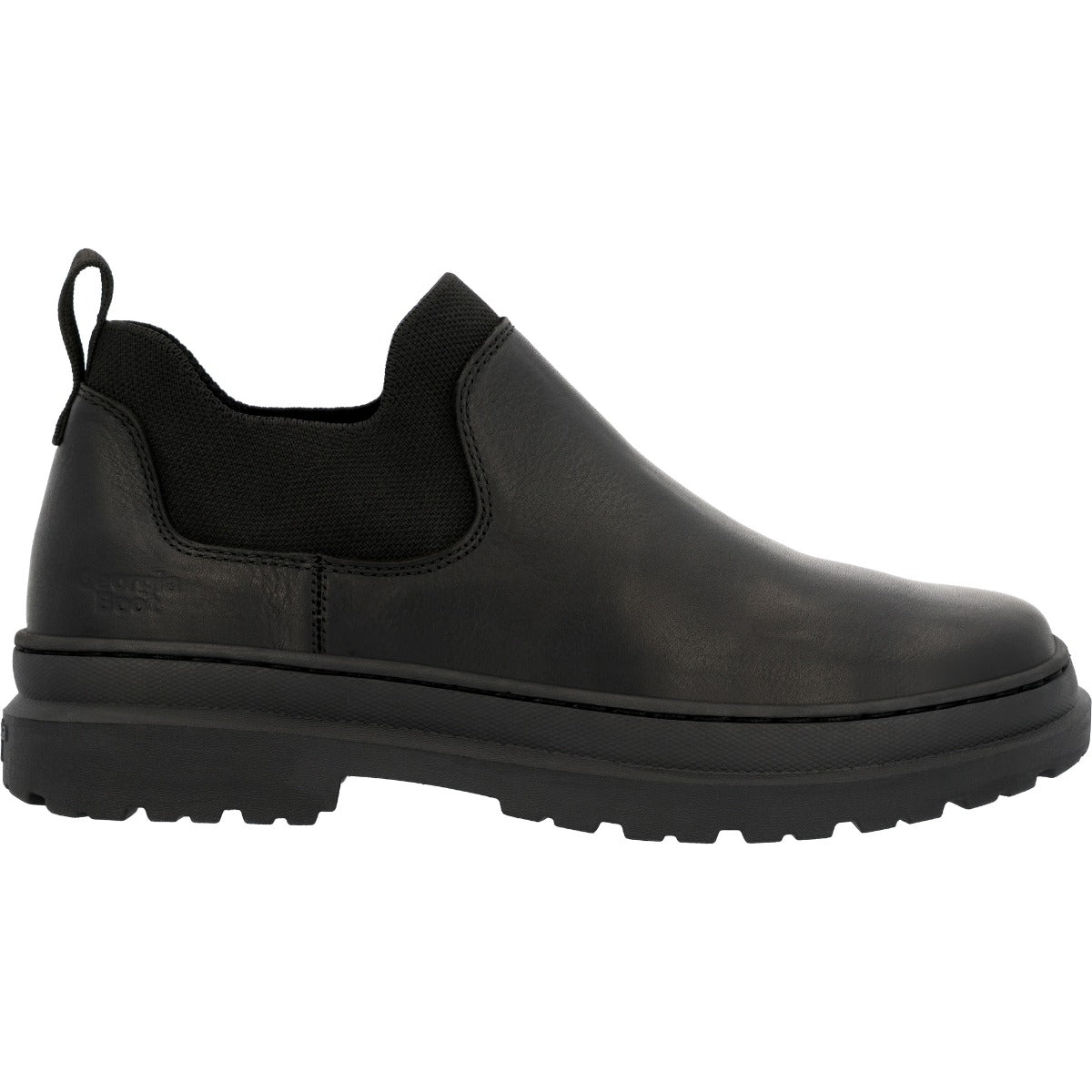 Georgia Boot Black Romeo Men's Superlyte Soft Toe Shoes GB00634