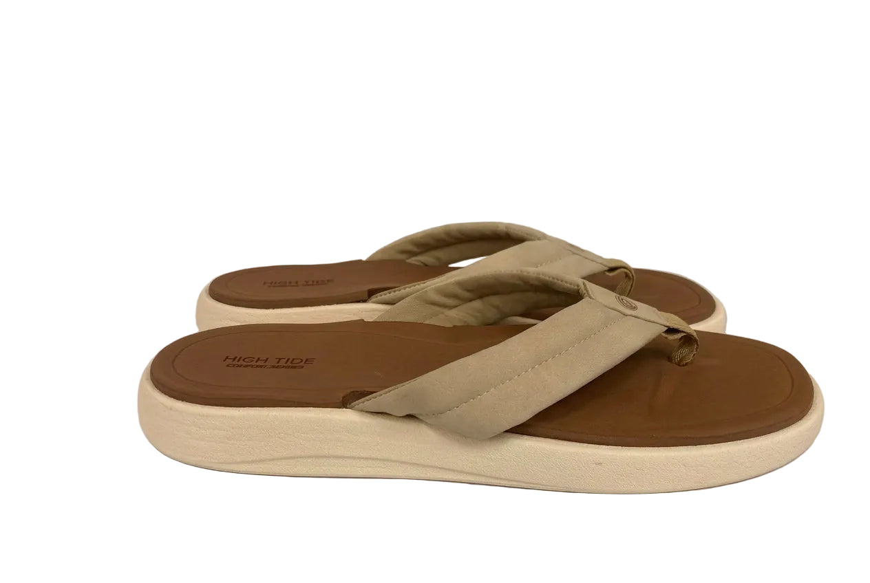 High Tide Carbon Series Tan Women's Toe Post Sandals HC-L116CM