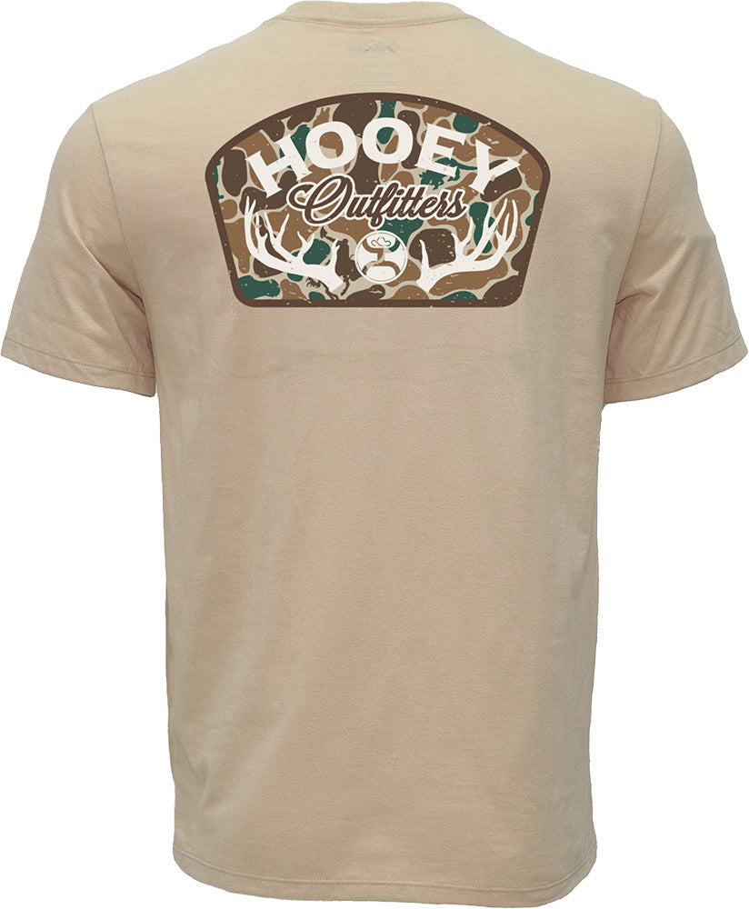 Hooey Tan 'Outfitters' Men's T-Shirt HT2615TN