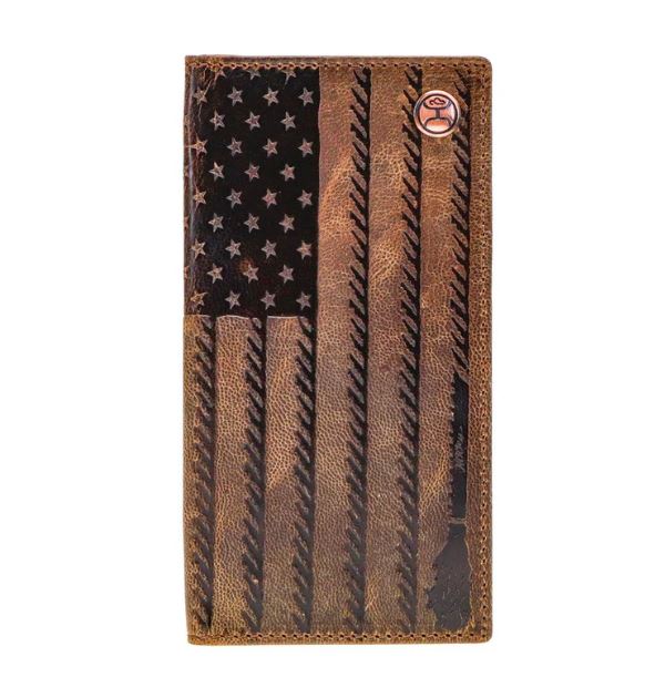 Hooey Liberty Roper Rodeo Wallet HW003-BRBK