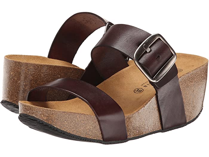 Eric Michael Mocha Brown Izzy Womens Sandals IZZY