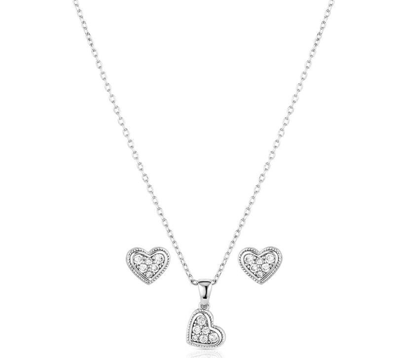 Montana Silversmiths Moonlit Love Jewelry Set JS6230