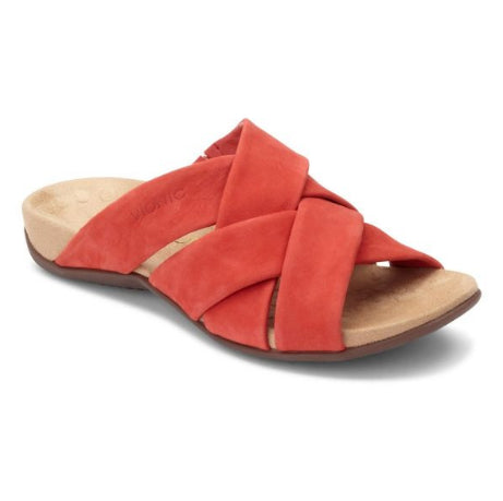 Vionic Cherry Juno Ladies Sandals JUNO-CHERRY