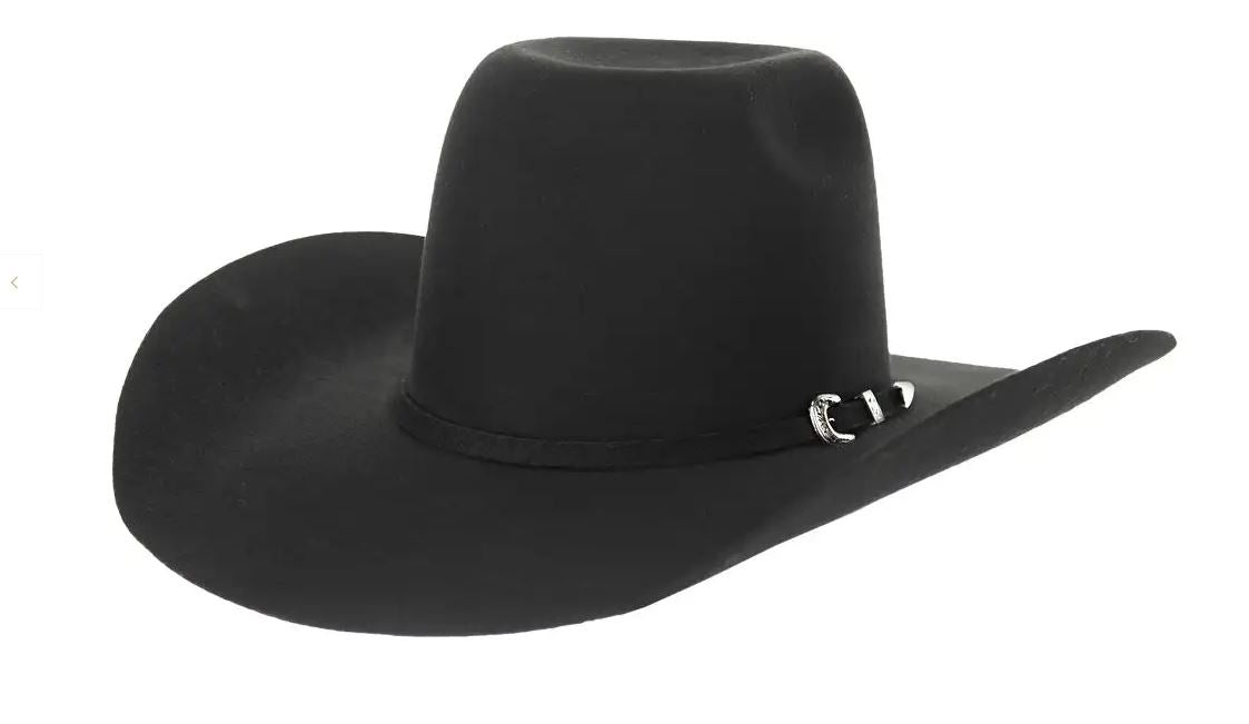 Justin Hats Black Big Bucks Western Hat JUS11453-BLACK