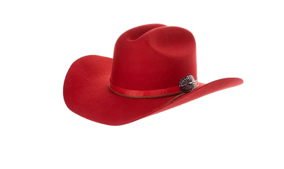 Justin Red Wyoming Women's Wool Hat JUS11674-RED