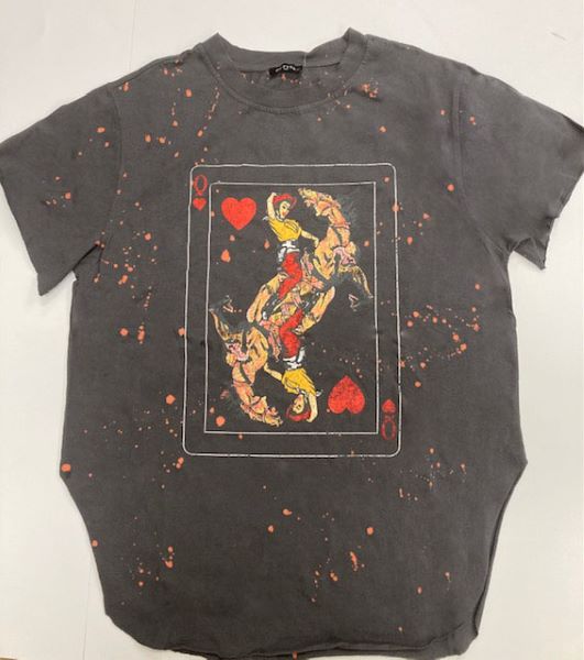 Zutter Ink Rodeo Queen Short Sleeve Women's Tee Shirt K2667-1904-INK