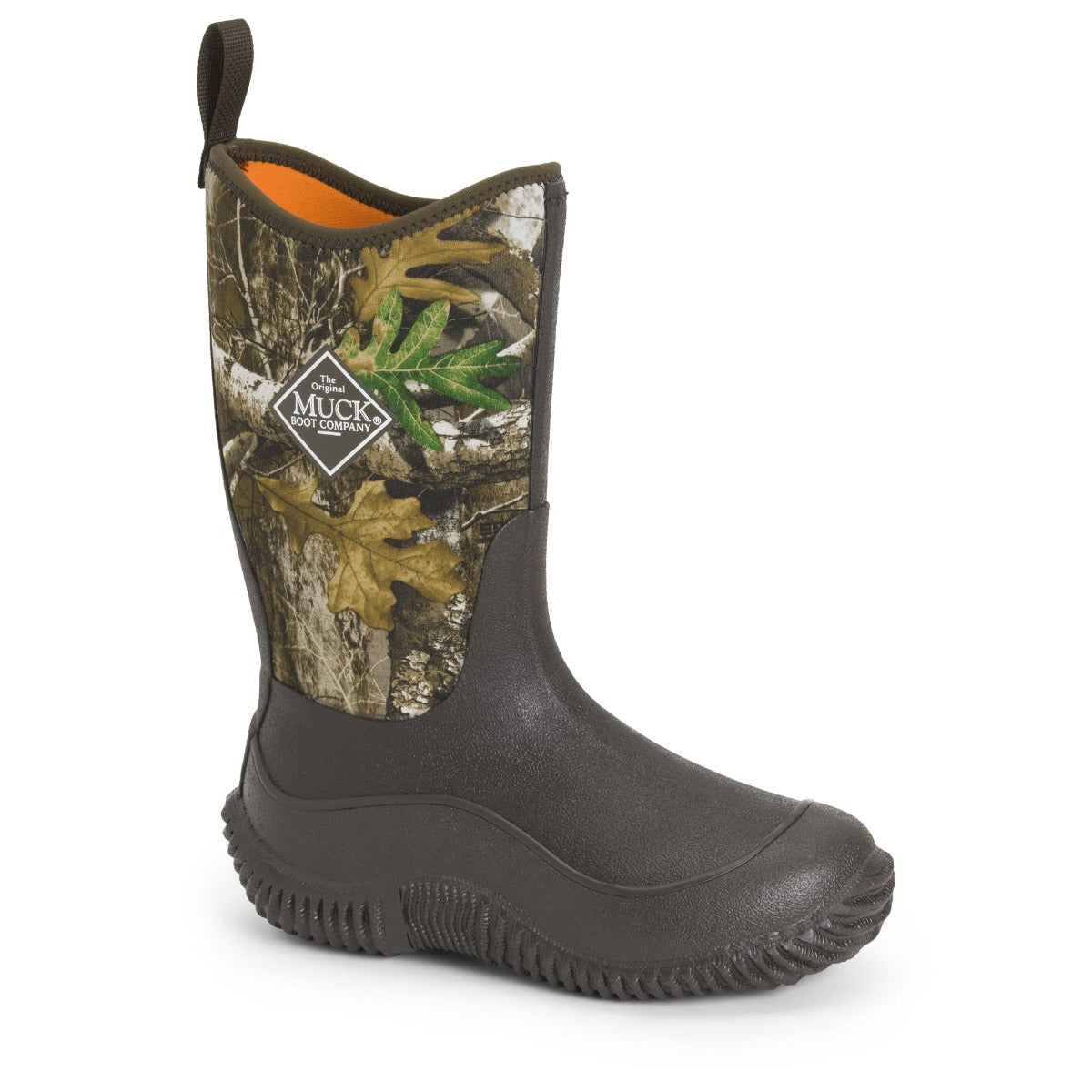 Muck Brown/Realtree Edge Hale Kids Tall Waterproof Boots KBH