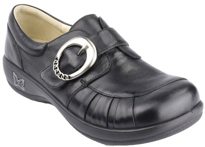 KHL-601 Khloe Black Professional Slip Resistant Alegria Womens Shoes
