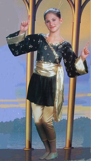 3026  Mulan DANCE RECITAL COSTUME AD