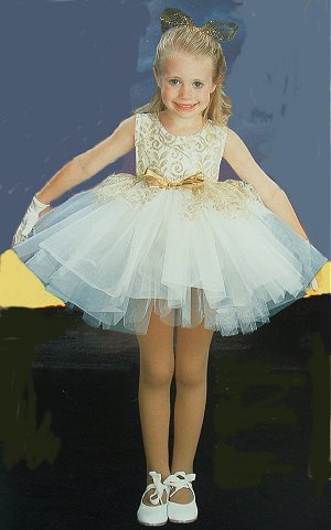 4005 Little Princess DANCE RECITAL COSTUME