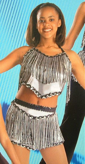 4114B  Boogie Fever Skirt DANCE RECITAL COSTUMES AD