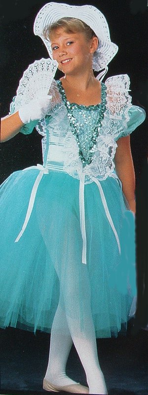 8923 PEACOCK BRIDESMAID Dance Recital Costumes