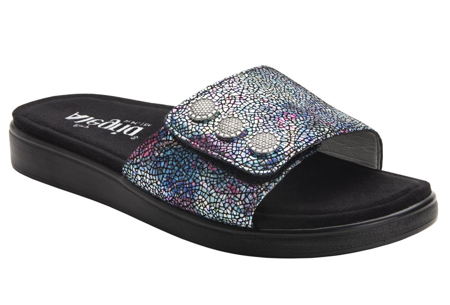 Alegria Copacetic Lilie Womens Adjustable Strap Slide On Sandals LIL-418