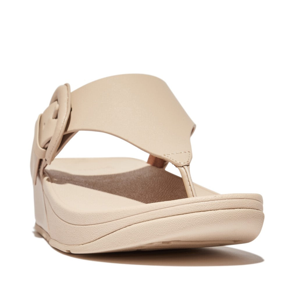 Fitflop Stone Lulu Women's Toe Post Adjustable Thong Sandals with Buckle HG9-A20