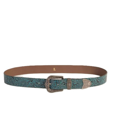 Loyal West Turquoise Sophia Women's Belt LW-S25-173-EB