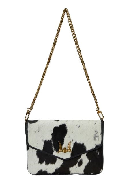 Loyal West On the Go Medium Chain Bag in Cowhide and Calfskin LW-S25-229