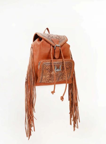 Loyal West Brown Roaming Trail Medium Backpack LW-SS25-070-BP