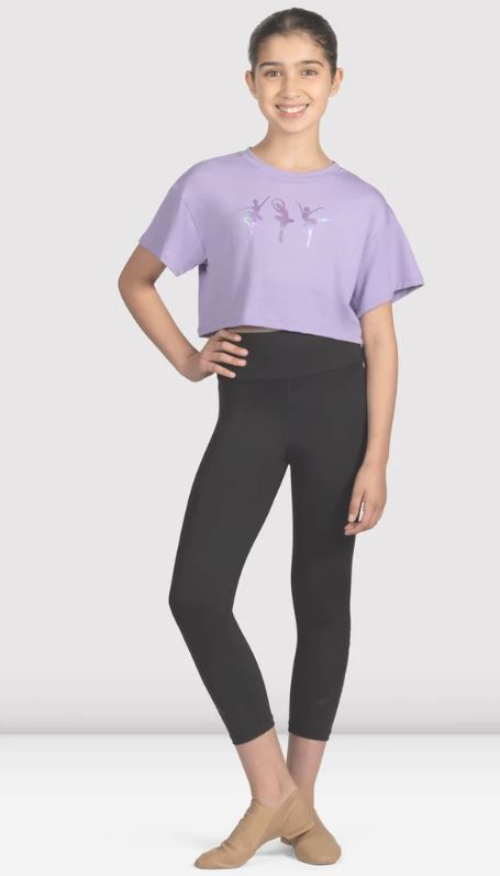 Bloch Ballerina Crop Tee M1563C