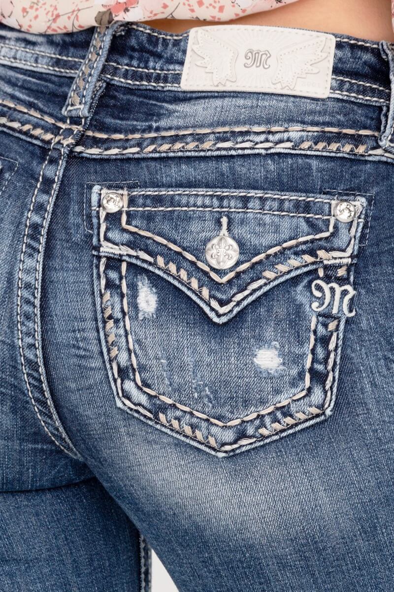 Miss Me Chained Love Boot Cut Womens Jeans M5014B338