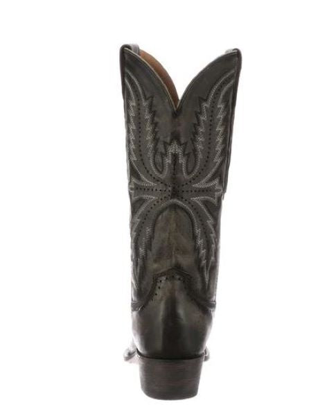 Lucchese Anthracite 12 inch Women's S5 Toe Cowhide Boots