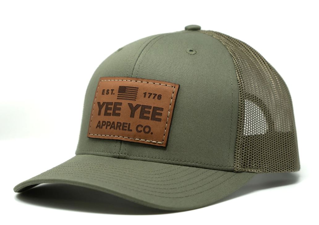 Yee Yee Green Marshal Adjustable Snapback Trucker Hat MARSHAL HAT